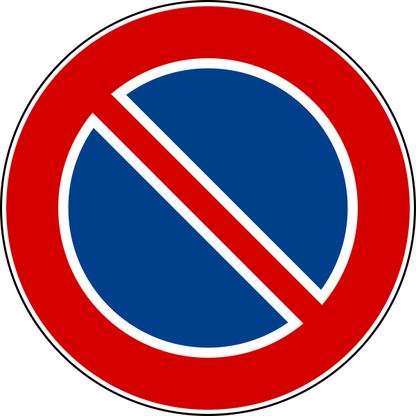 Detec™ No Parking Sign Board