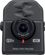 गैलरी व्यूवर में इमेज लोड करें, ज़ूम Q2n-4K हैंडी वीडियो रिकॉर्डर, 4K/30P अल्ट्रा हाई डेफिनिशन वीडियो
