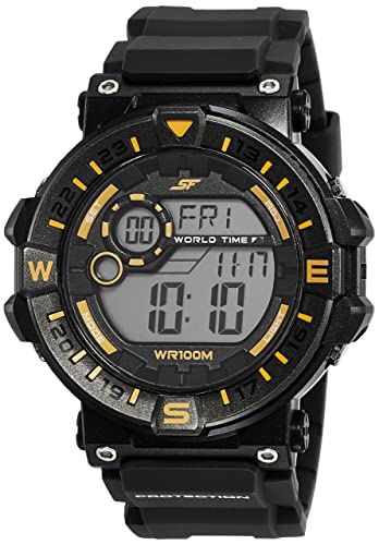 Sonata Digital Black Dial Men's Watch NL77061PP02