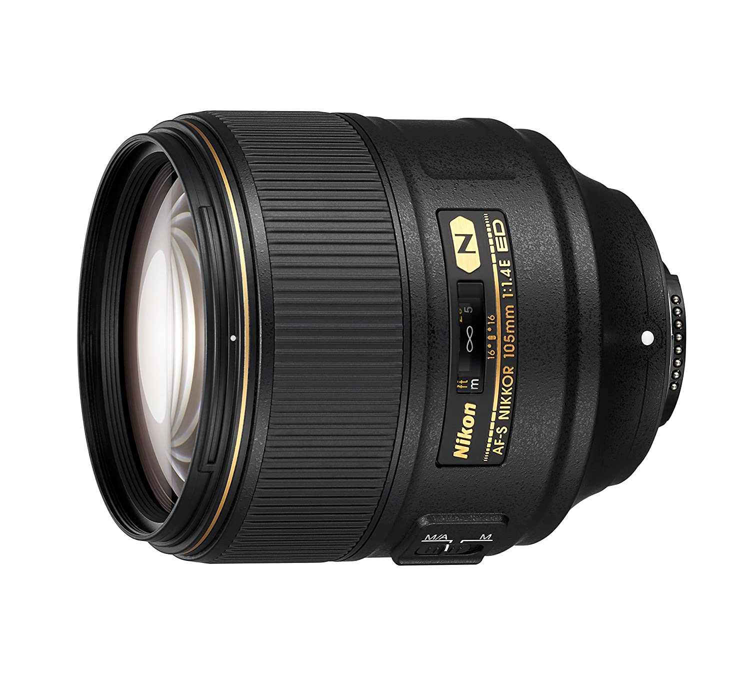 Nikon AF-S FX Nikkor 105 mm f/1.4 ED Lens with Auto Focus (Black)