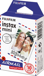 Fujifilm Instax Mini Airmail Film (Multicolor, Pack of 10)