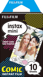 गैलरी व्यूवर में इमेज लोड करें, Fujifilm Instax Mini Comic Film - 10 Exposures
