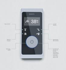 Queo Digital Touch Thermostatic Divertor (4 Functions)