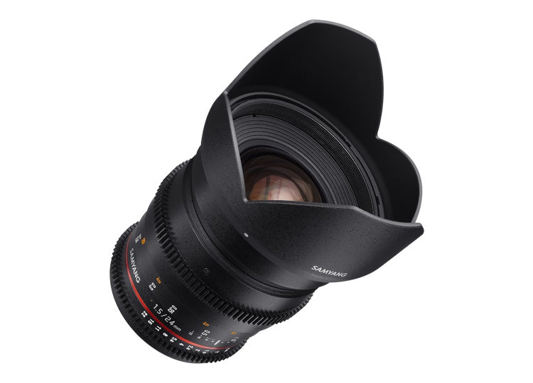 Samyang 24mm T1.5 VDSLR ED AS IF UMC II Sony E Cine lens