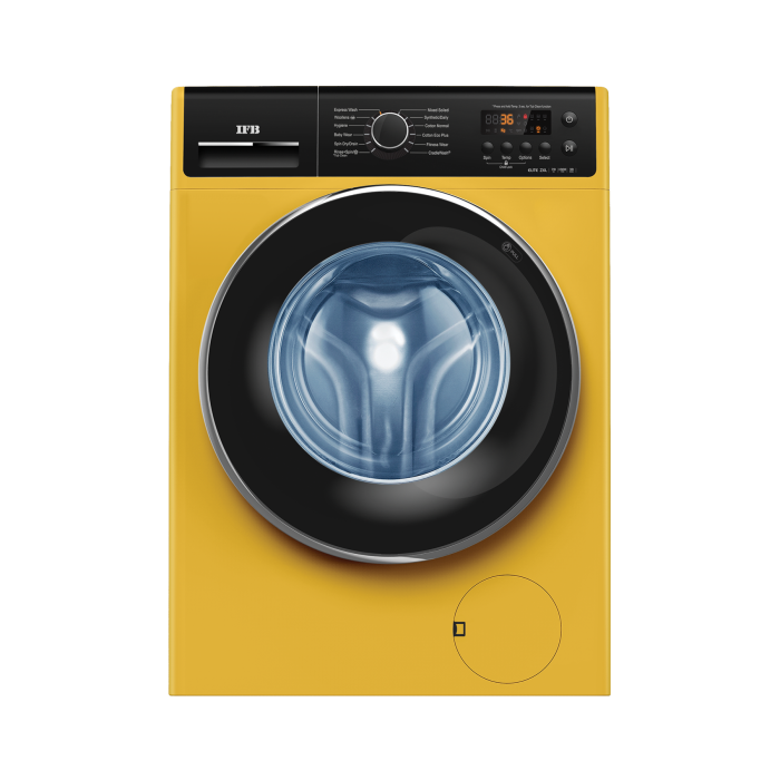Ifb Elite Zxl 7 Kg Yellow Front Load Washing Machine