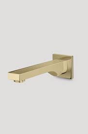Queo Wall Mounted Spout (Gold)