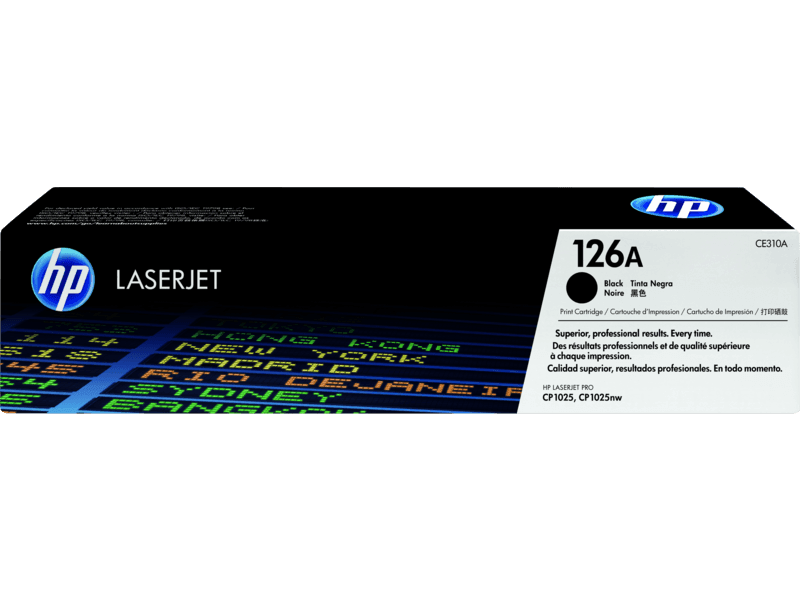 HP 126A Black Original LaserJet Toner Cartridge