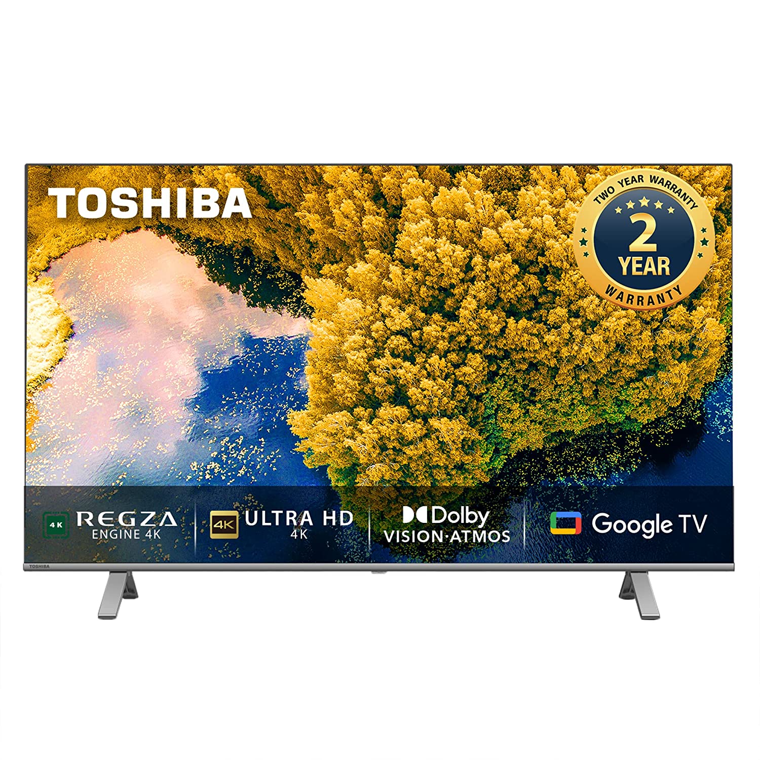 Open Box Unused Toshiba 126 cm 50 Inches C350LP Series 4K Ultra HD Smart LED 50C350LP