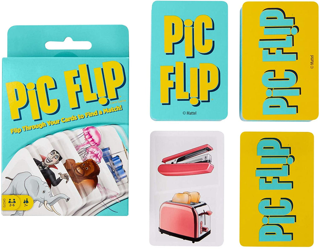Mattel Flip Pic Card Game (pack of 2)