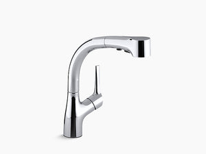 Kohler Elate K-13963T-C4-CP Pulldown kitchen faucet in polished chrome