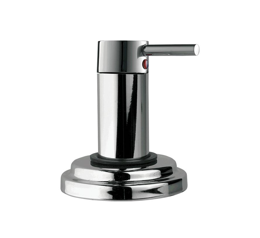 Hindware Flora Exposed Part Kit for Flush Cock (with Sleeve, Handle & Flange) F280052