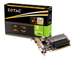 Opened Box Unused Zotac GeForce GT 730 4GB DDR3 Zone Edition Graphics Card
