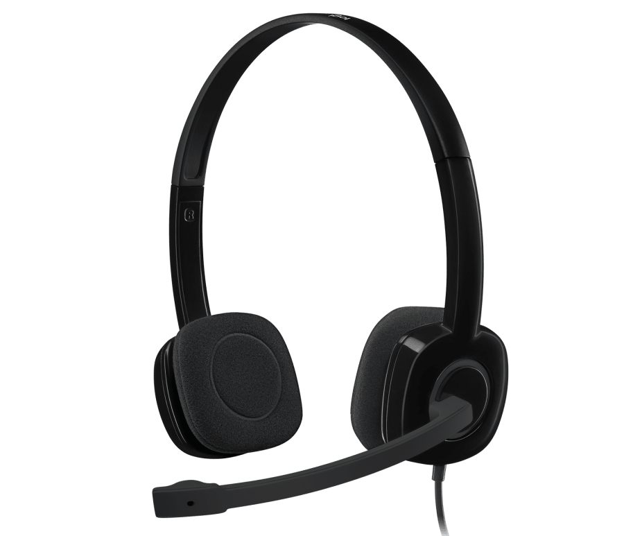 Logitech H151 Stereo Headset (Multi-device headset with in-line controls)