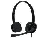 Load image into Gallery viewer, Logitech H151 Stereo Headset (Multi-device headset with in-line controls)
