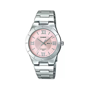 Casio Enticer Ladies LTP 1410D 4AVDF A1187 Silver Analog Women's Watch