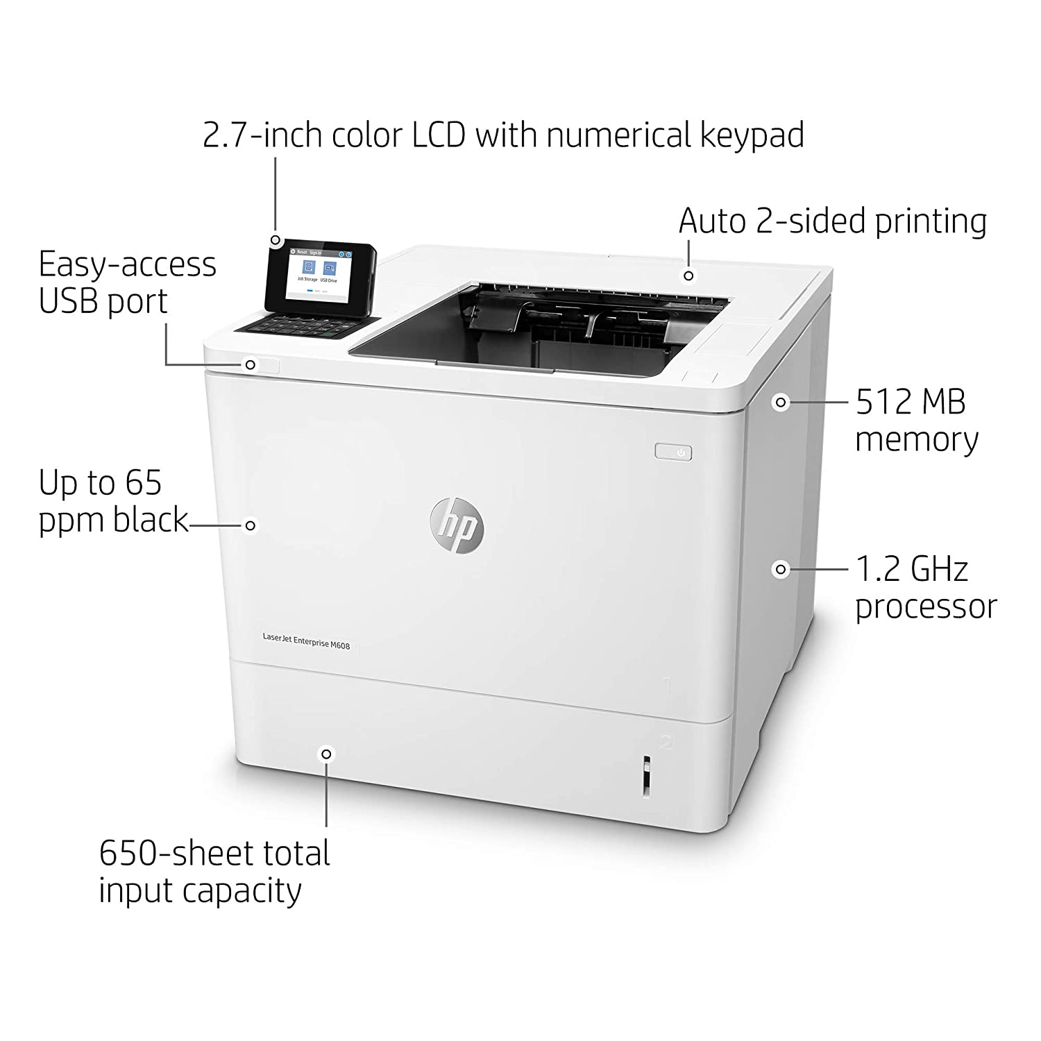 Hp Lj Enterprise M608dn