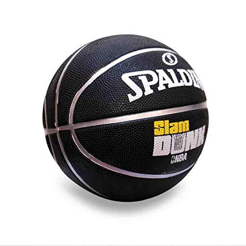 Spalding Slamdunk Rubber Basketball (Black)