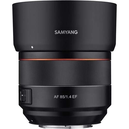 Used Samyang 85mm F1.4 High Speed Auto Focus Lens for Canon EF Mount Black