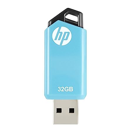 Open Box, Unused HP v150w 32GB USB 2.0 flash Drive Blue Pack of 10