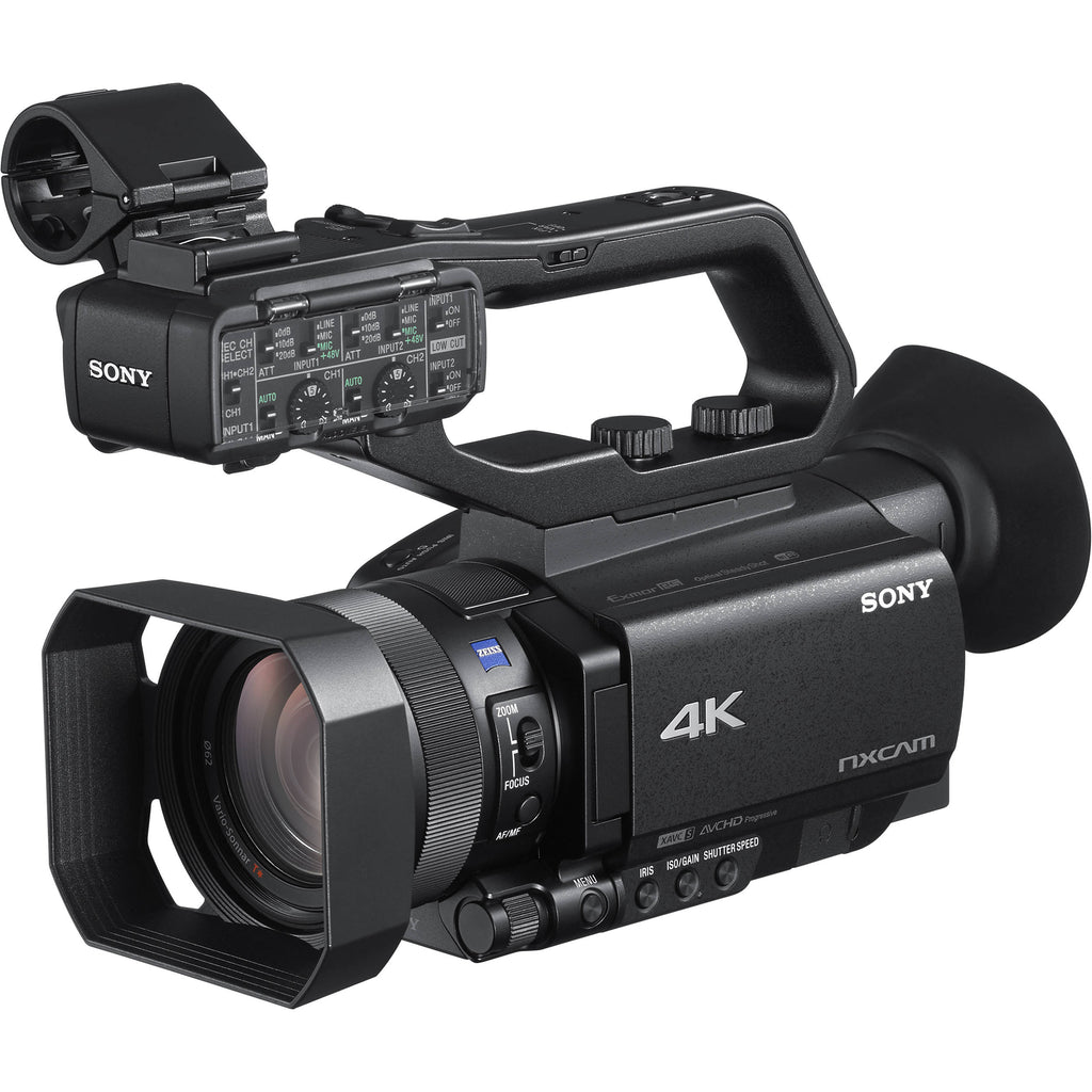 Used Sony HXR-NX80 4K NXCAM With HDR & Fast Hybrid