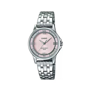 Casio Enticer Ladies LTP 1391D 4A2VDF A1302 Silver Analog Women's Watch