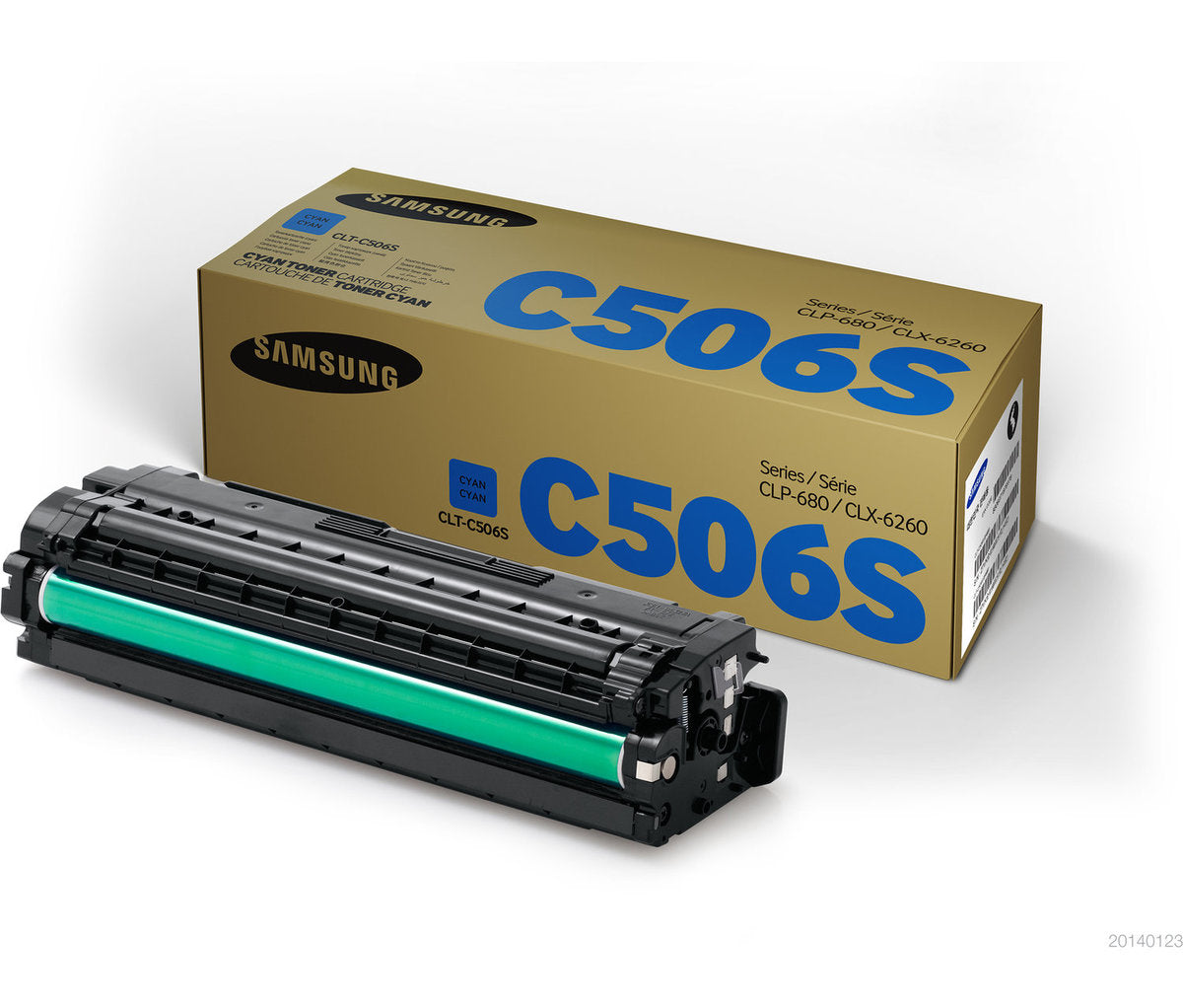 Samsung CLT-C506S Cyan Toner Cartridge