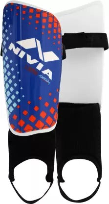 Open Box Unused Nivia Speedy Football Shin Guard Blue Pack of 2