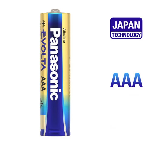 Panasonic EVOLTA Alkaline – AAA (Single Battery) (Pack of 10)