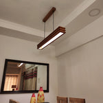 Load image into Gallery viewer, Artline 36 Brown Wooden LED Single Hanging Lamp
