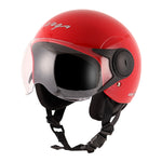 Load image into Gallery viewer, Detec™ Open Face Atom Blue Helmet 
