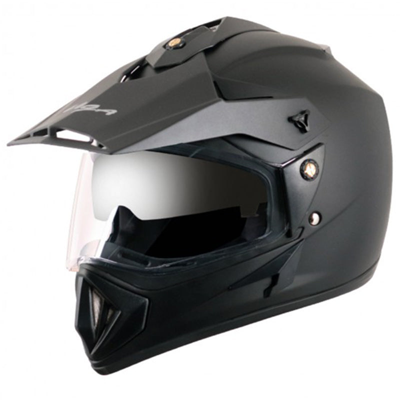Detec™ Vega Off Road D/V Dull Black Helmet