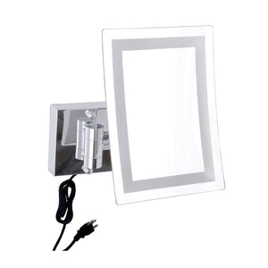 Cera Wall Mounted Shaving Led Mirror Rectangle Shape 220 X 155 mm