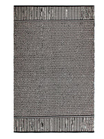 Load image into Gallery viewer, Saral Home Detec™ Soft Multi use Floor Rugs ( 120x180) , Black
