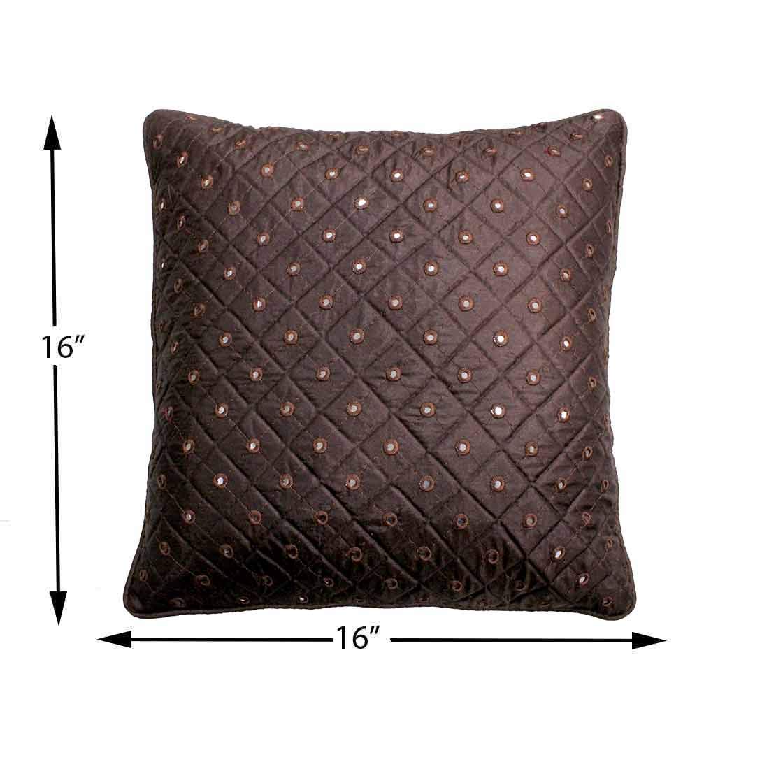 Desi Kapda Embroidered Cushions Cover