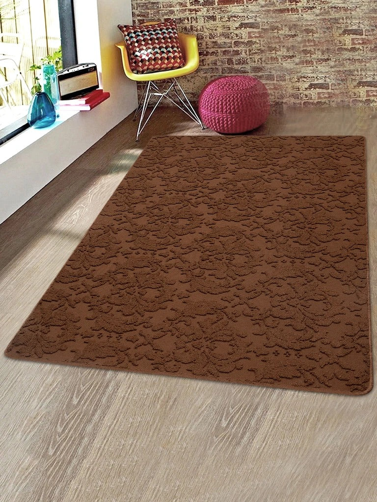 Saral Home Detec™  Sirie Microfiber Anti Skid Carpet 