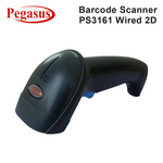 गैलरी व्यूवर में इमेज लोड करें, Pegasus PS3161 2D wired Barcode Scanner,2D,USB,Without Stand,Color Black,Auto Sensor
