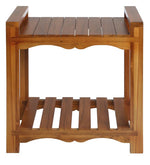 गैलरी व्यूवर में इमेज लोड करें, Detec™ Teak Wood Bedside Table - Brown Color
