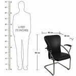 Load image into Gallery viewer, Detec™ Steel Medium Back Visitor Chair - Black Pack of 2
