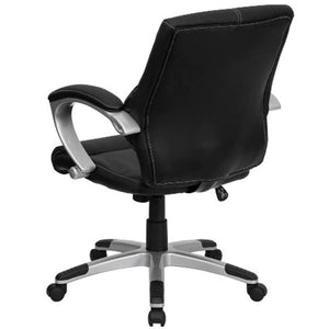 Detec™ Medium Back Ergonomic Perfect Office Chair - Black Color