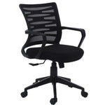 Load image into Gallery viewer, Detec™ Ergonomic Revolving Chair High Spine Back Support - Black Pack of 2
