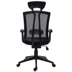 Load image into Gallery viewer, Detec™ Ergonomic Desk Chair Adjustable Revolving Chair - Black Color
