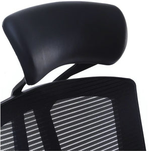 Detec™ Ergonomic Desk Chair Adjustable Revolving Chair - Black Color