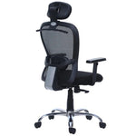 Load image into Gallery viewer, Detec™ Ergonomic Adjustable Revolving Chair - Black Color
