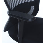 Load image into Gallery viewer, Detec™ Ergonomic Adjustable Revolving Chair - Black Color
