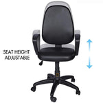 Load image into Gallery viewer, Detec™ Revolving Ergonomic Office Chair Leatherette Computer Chair, Easy Assemble Chair (Black)
