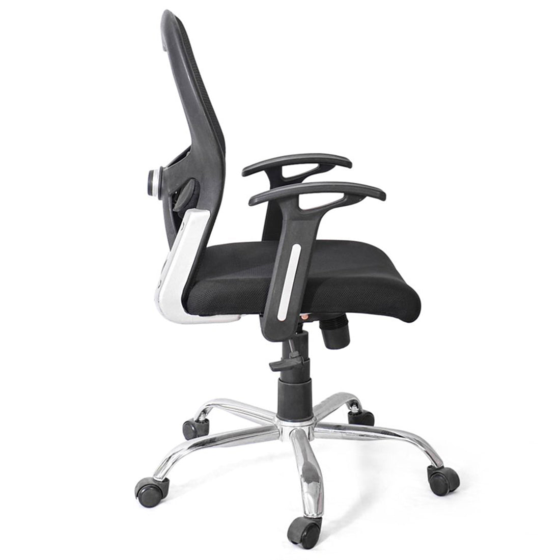 Detec™ Net Modern Design Revolving Chair - Black