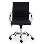 गैलरी व्यूवर में इमेज लोड करें, Revolving Chair with Back Support (Black)
