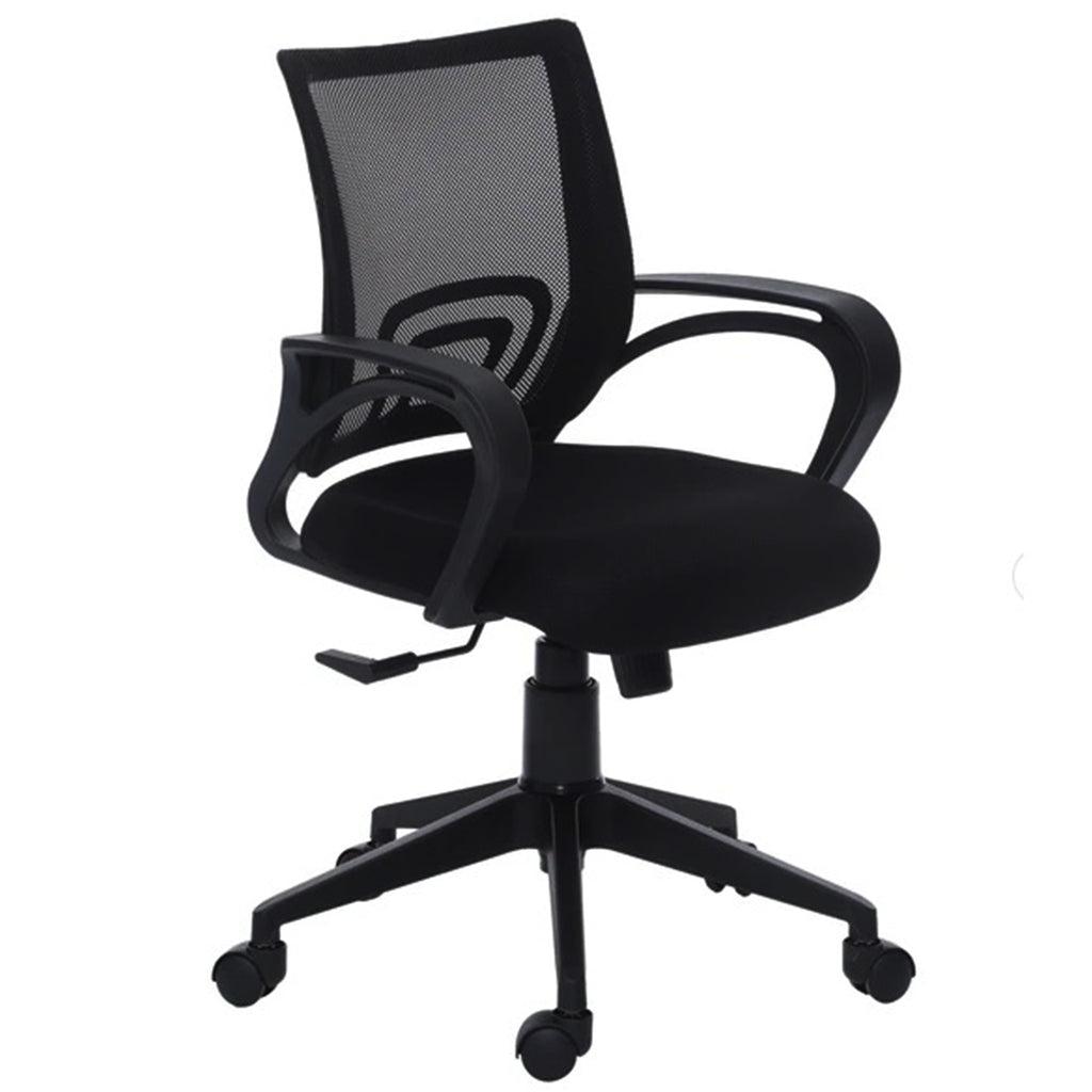 Detec™ Ergonomic Revolving Chair - Black Pack of 2