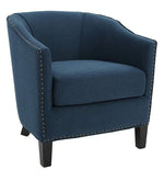 Load image into Gallery viewer, Detec™ Barrel Chair in Blue Colour
