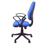 Load image into Gallery viewer,  Comfort Medium Back Revolving Chair for Office Purpose (Blue)
